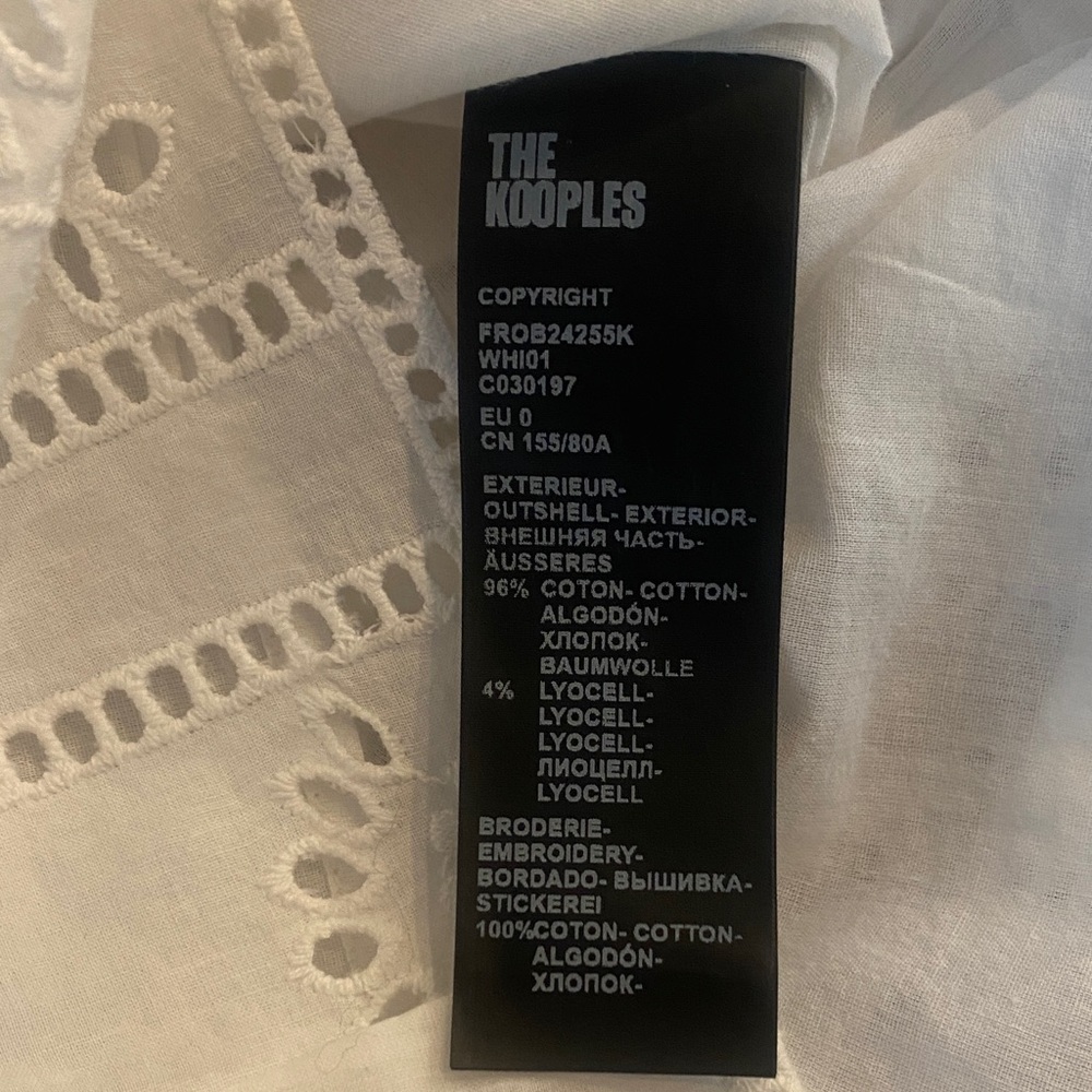 The Kooples White Lace Dress - Picture 7 of 7